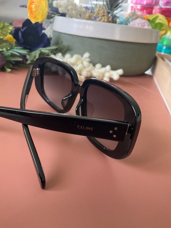CL40299U 01B CELINE SUNGLASSES BLACK GRAY WOMEN EYEWEAR main image 4